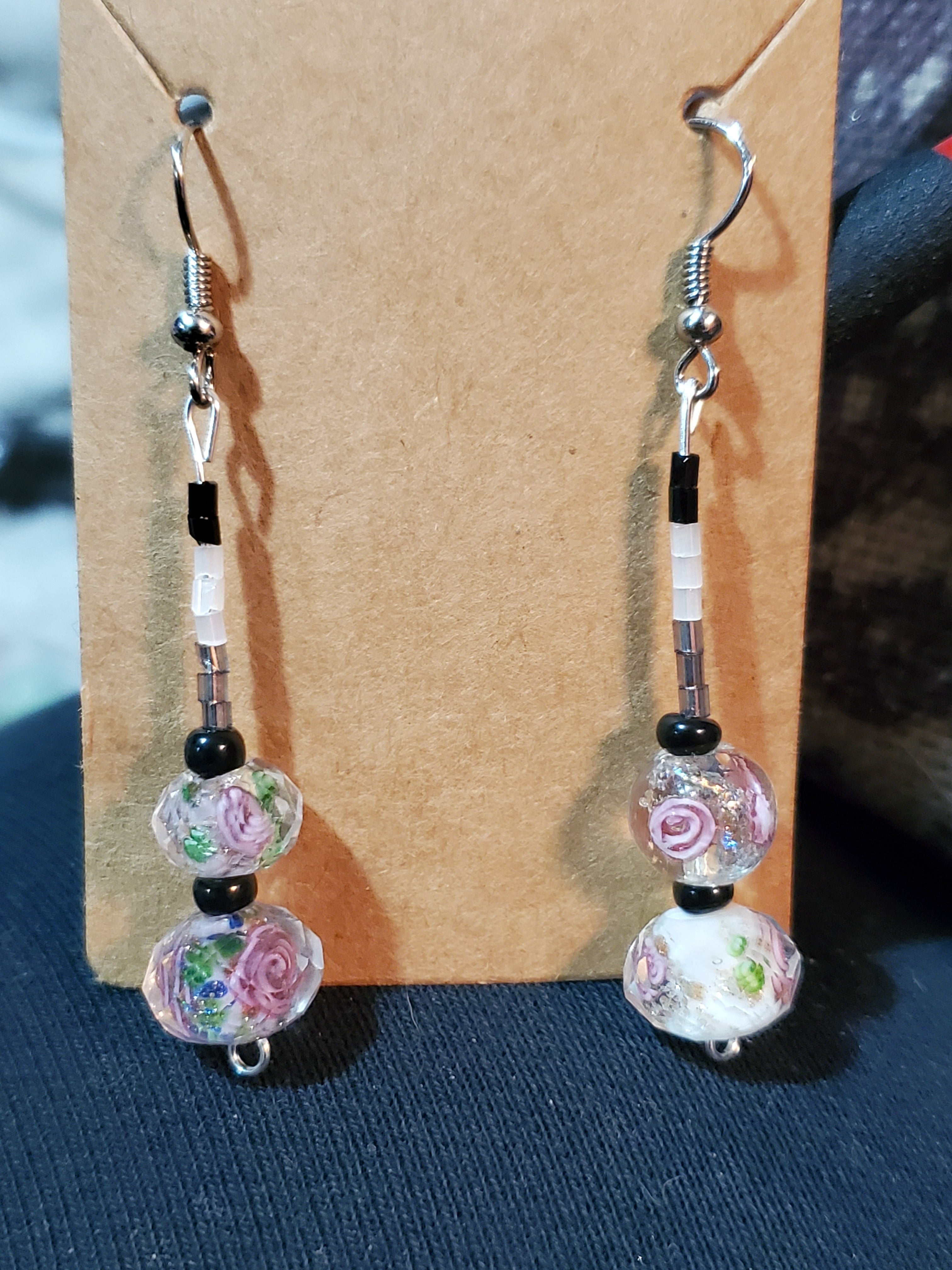 Rose Earrings